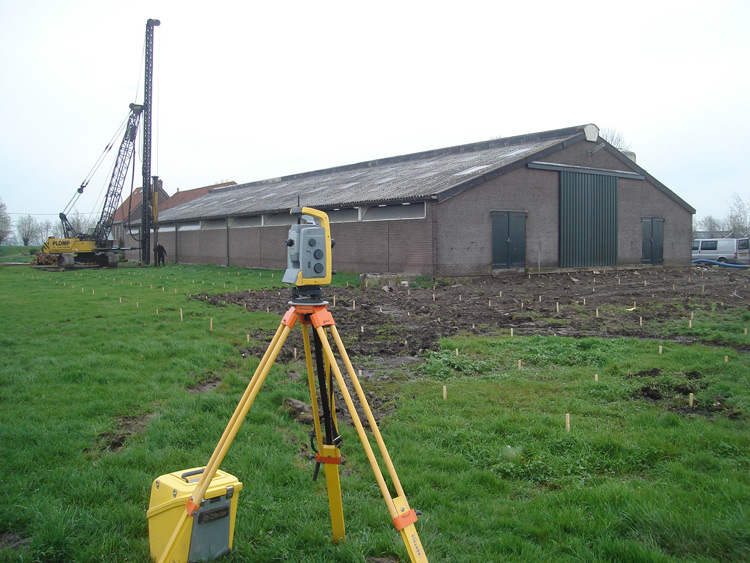 Project: Uitzetten heipalen